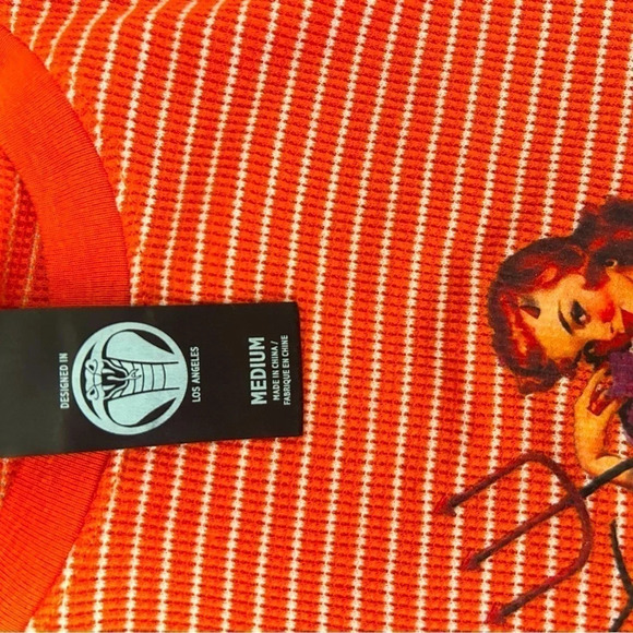 Men’s Broken Promises long  sleeve waffle Size M great condition - Picture 4 of 8